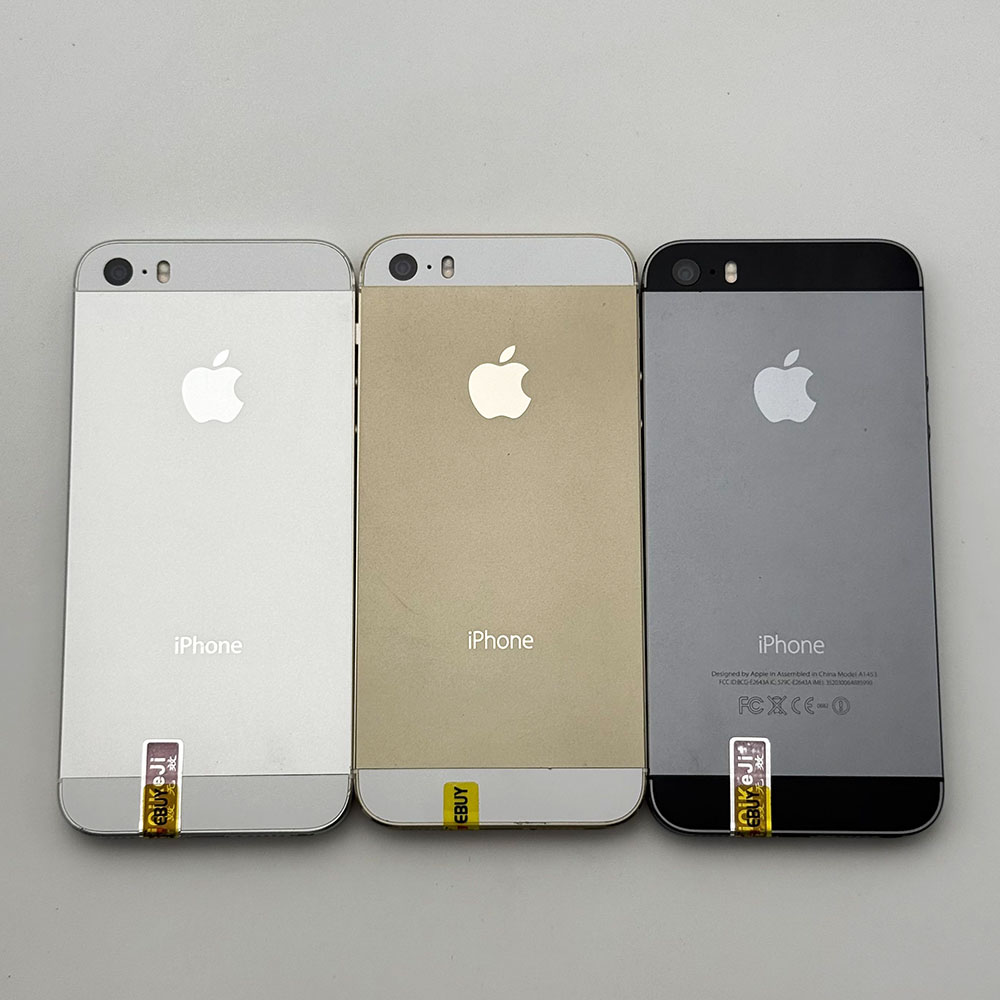 オリジナル Apple iPhone 5s 4G 携帯電話 4.0 インチ ROM 16GB WIFI IOS 指紋ロック解除済み携帯電話。