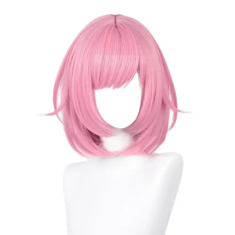 大鳥えむ コスプレウィッグ アニメプロジェクト SEKAI COLORFUL STAGE!エミュー ショート ピンク 耐熱合成ウィッグ