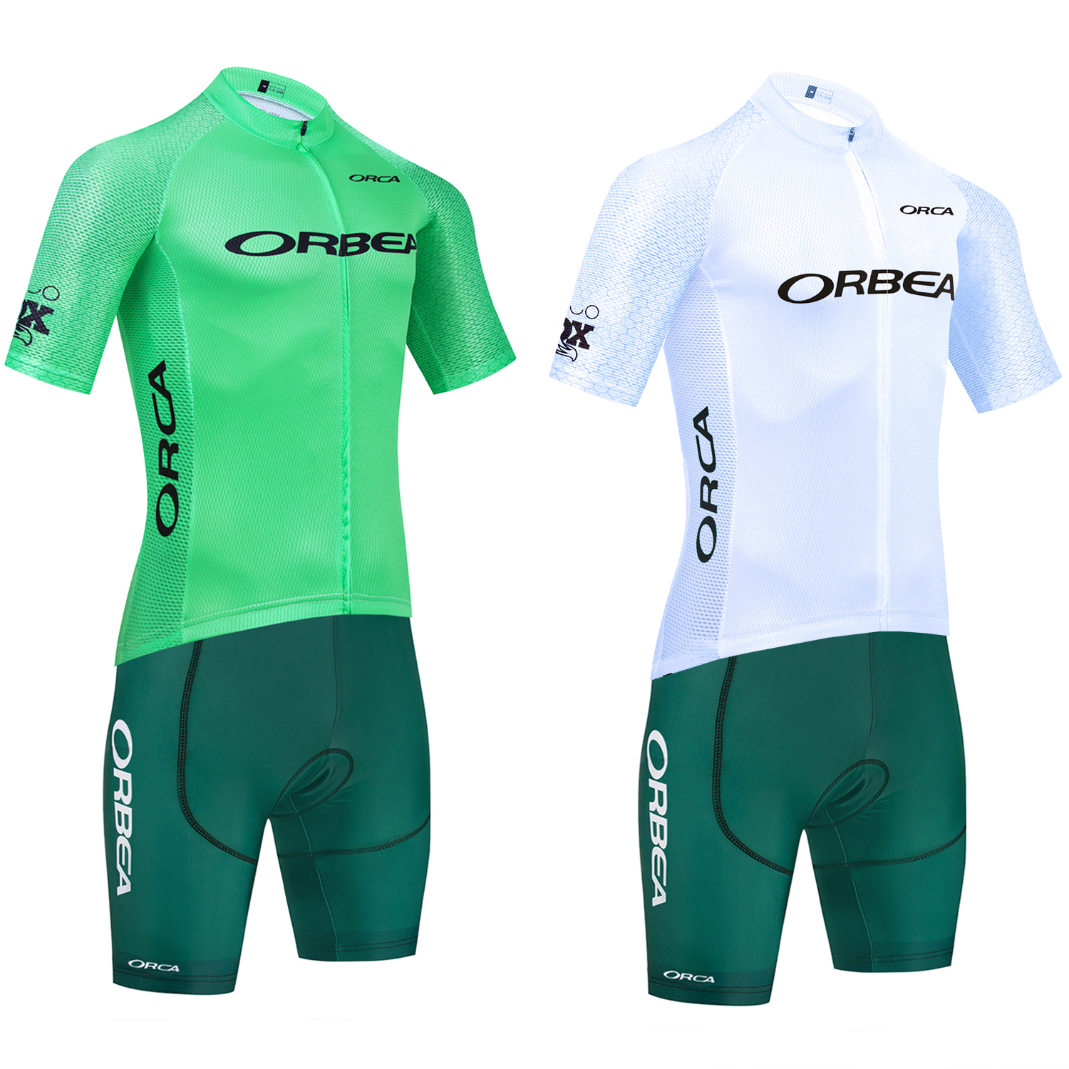 2025 ORBEA ORCA サイクリングジャージ自転車マイヨパンツセット男性女性クイックドライ Ropa Ciclismo 夏プロ自転車 Tシャツ服