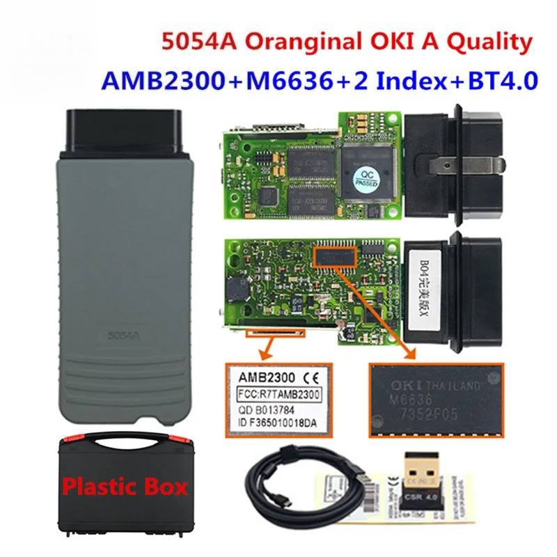 オリジナル OKI 5054A 7.2.1 Bluetooth AMB2300 6154A V166 サポート posch 6154a 1.8.9 WIFI forVAG OBD2 車診断ツール
