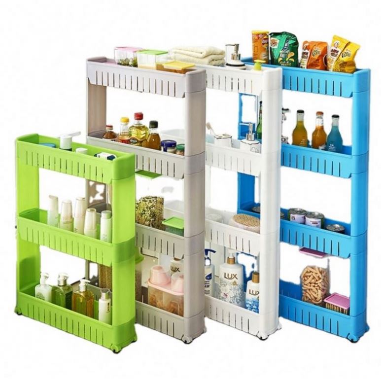Trolley Folding Storage Modern Rolling and Island Foldable With Wheels Mobile Bar Organizer Vintage Metal Wood Kitchen Cart