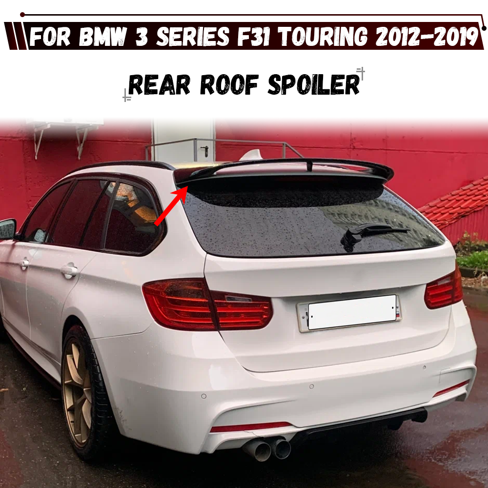 リアスポイラーウイング BMW 3 シリーズ F31 ツーリング 2012-2019 320i 328i 330i 330d 車のトランク屋根翼外装修正