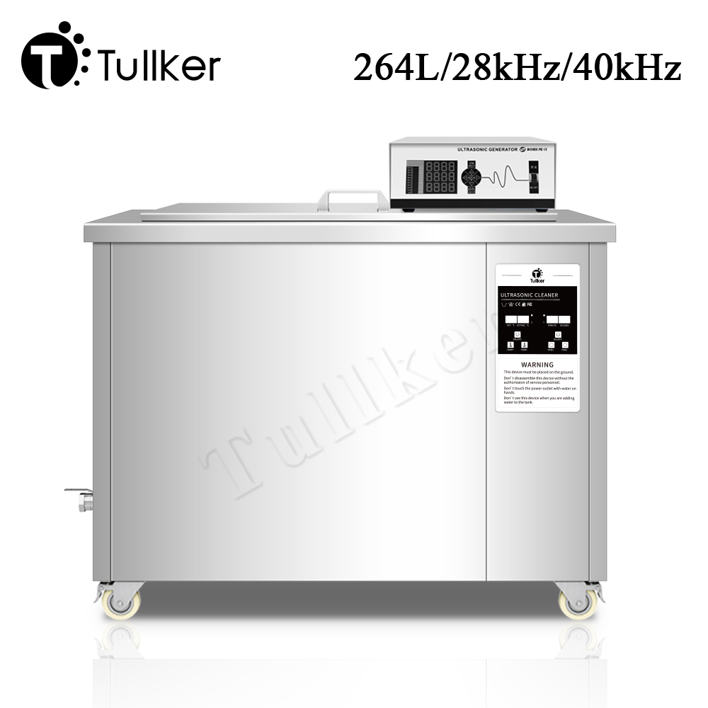 業界 264L デジタル超音波クリーナー酸塩基耐性オーブン浸漬浸漬タンク DPF 金型エンジンブロック部品洗浄機