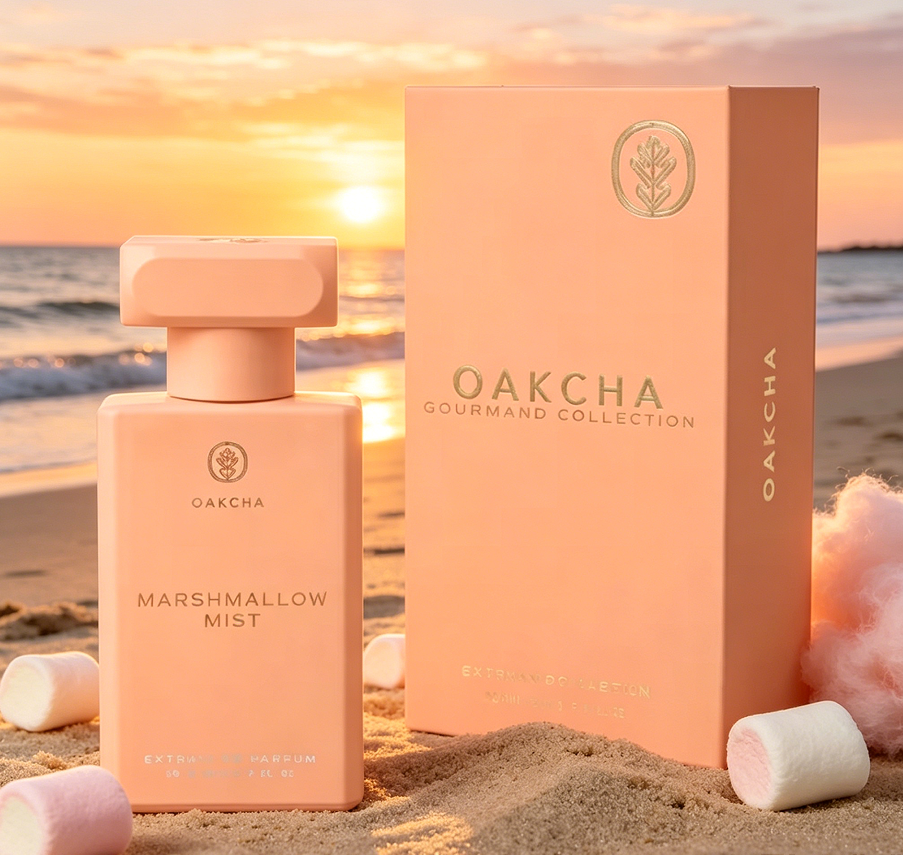 OAKCHA マシュマロミスト 中性香水スプレー、小さくて持ち運びに便利、食べ物の甘い香り、持続的な香り