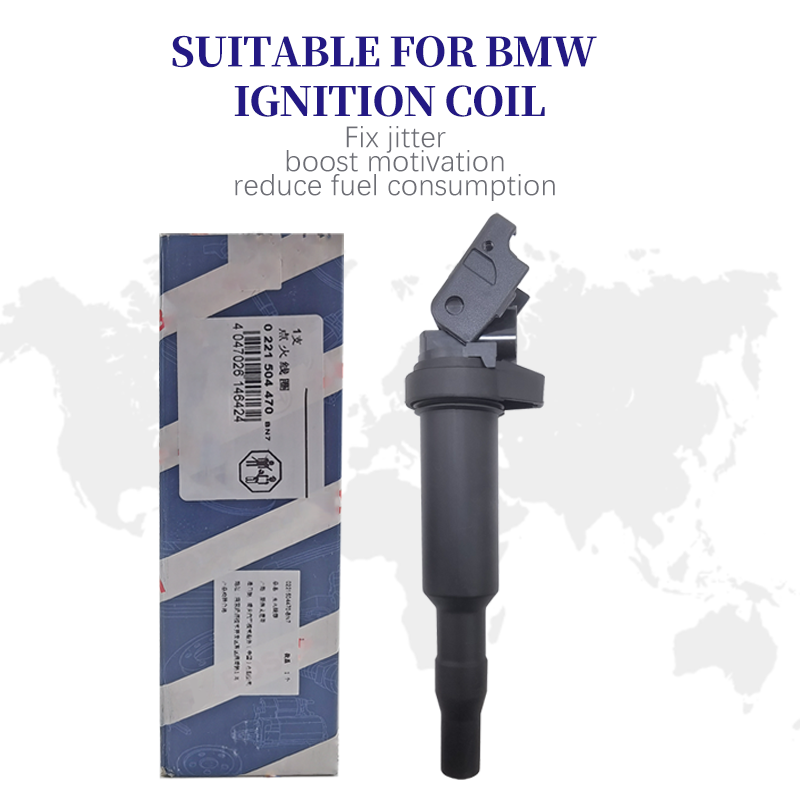 新しい点火コイル点火システム BMW E60 F10 F07 E61 F11 E63 E65 E66 F01 F02 F03 F04 5.7 シリーズ OE 12137571643 0221 504 470