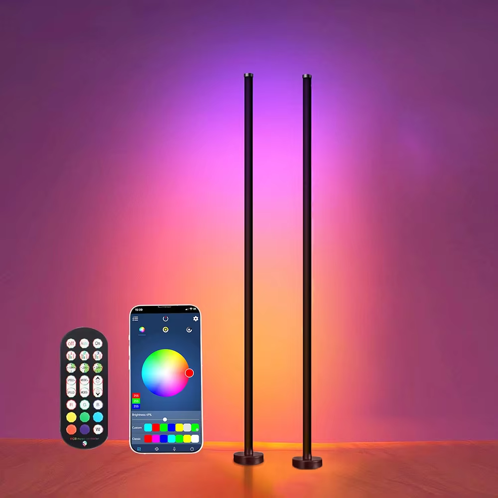 スマート LED フロアランプ RGB リモート