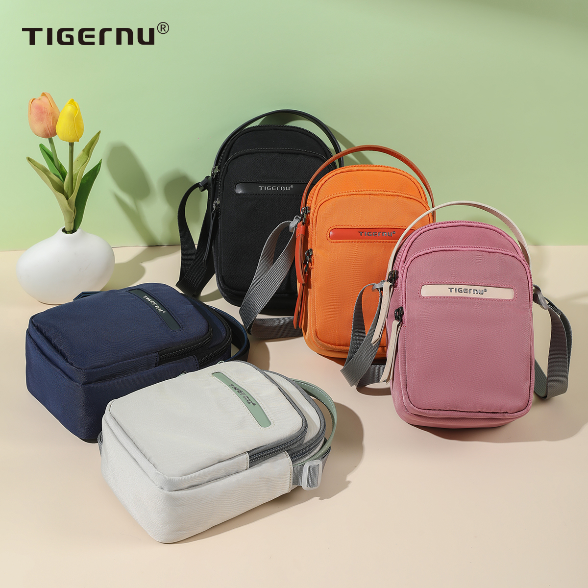 Tigernu 女性クロスボディバッグショルダーバッグ女性のハンドバッグスリングバッグガールミニバッグライトカードホルダー電話バッグ女の子のためのミニバッグ
