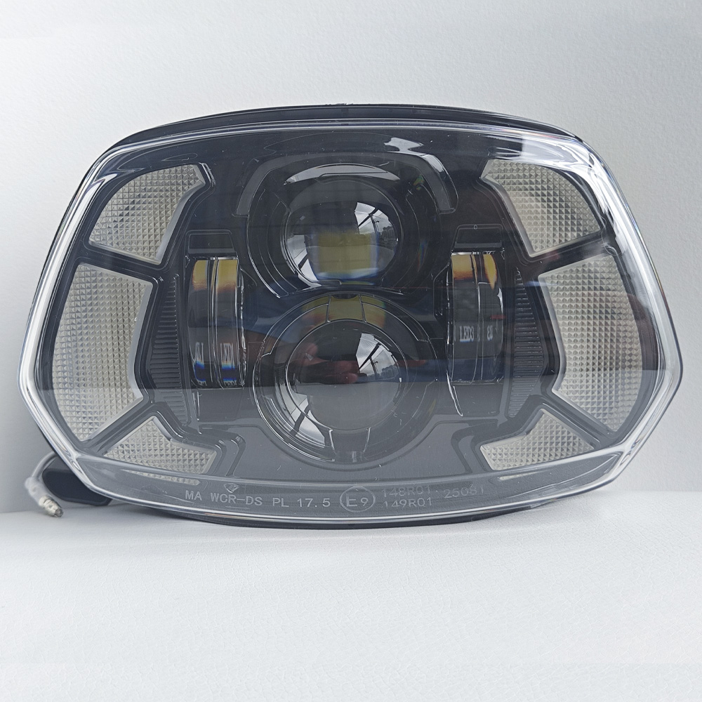 ベスパスプリント 50 125 150 S スポーツ Elettrica 2014-2026 LED ヘッドライト W/DRL オートバイライトアセンブリ交換ヘッドランプ E9