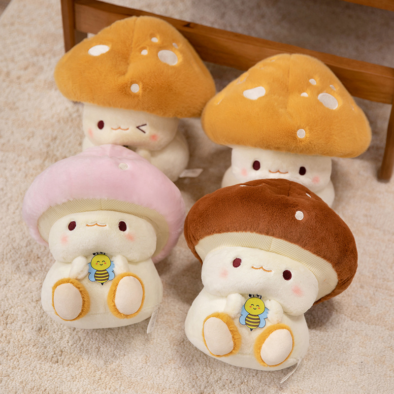 クリエイティブキノコぬいぐるみシミュレーション植物枕素敵なキノコぬいぐるみ家の装飾睡眠クッションかわいいギフトプレゼント