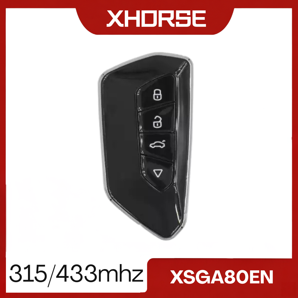 Xhorse ユニバーサルスマートリモートキー VW スタイル XSGA80EN 4 ボタン VVDI 車のキー制御フォルクワーゲン用
