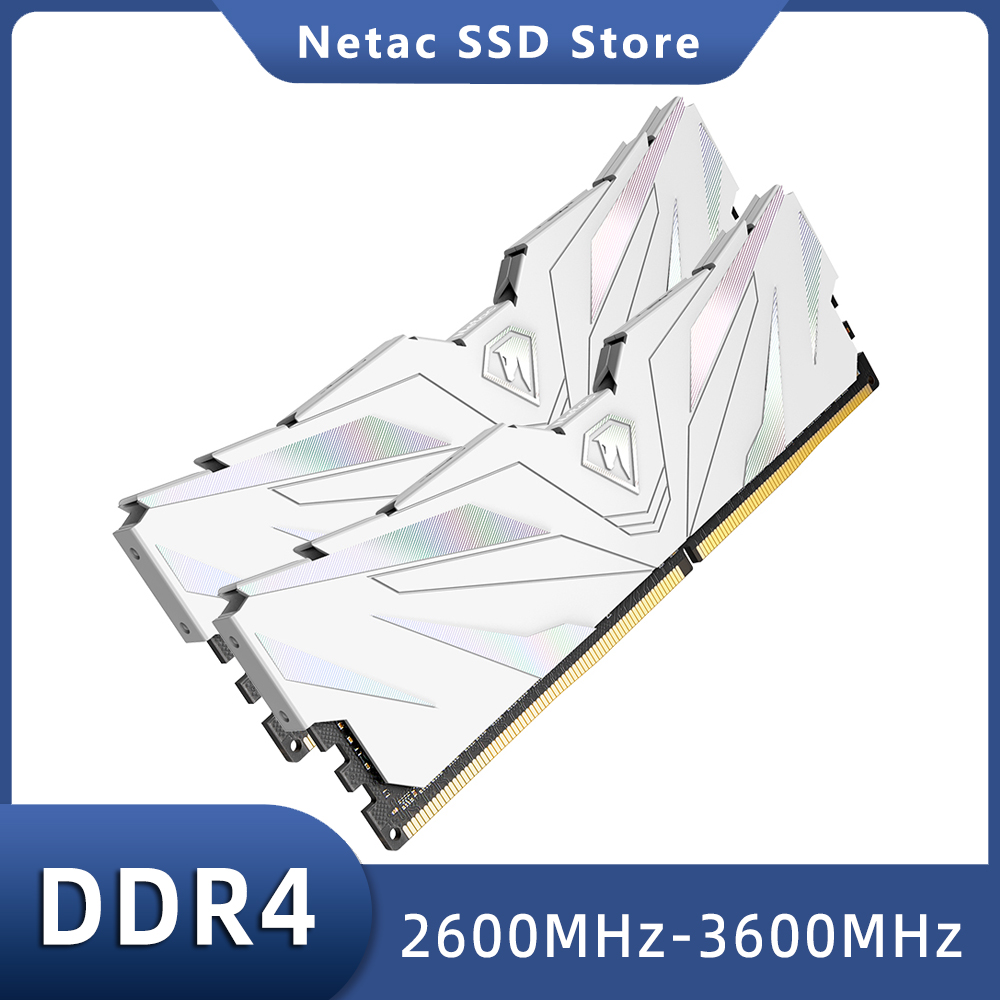 Netac DDR4 32GB RAMメモリ 16GB 8GB DDR4 2666MHz 3200MHz 3600MHz DDR4メモリ Intel XMP対応 AMDデスクトップPC X99マザーボード