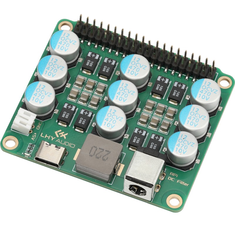 I2S 信号清浄器分離拡張ボード Raspberry Pi4/5/DAC オーディオ デコーダ用 CLC フィルター
