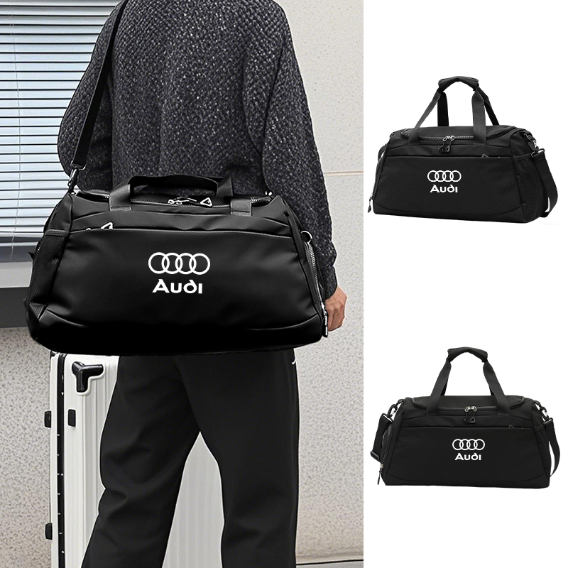 車のロゴフィットネス愛好家オーガナイザー旅行収納袋ツールボックスアウディ A1 A3 A4 A5 A6 A7 A8 Q2 Q3 Q5 Q7 Q8 クワトロ S7 S8 S3