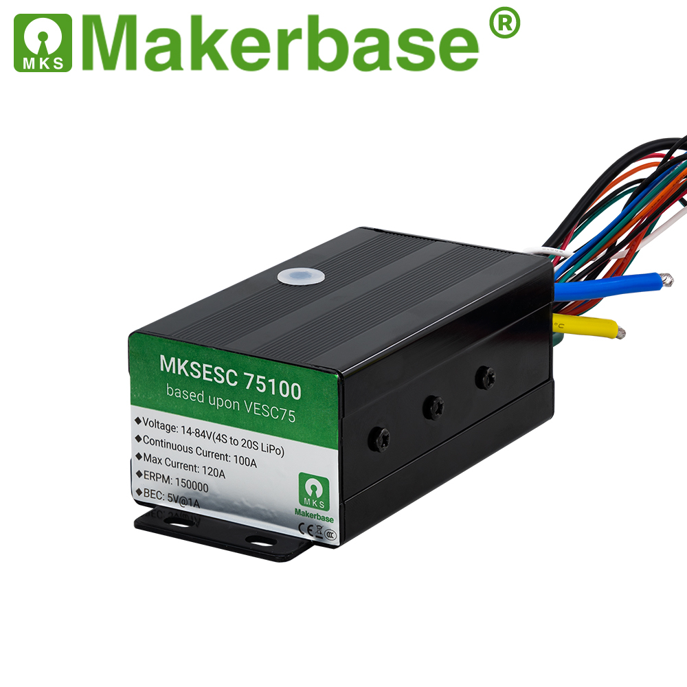 Makerbase VESC 75V100A RC 航空機 FOC ブラシレスモーター VESC75 用ベンジャミン ESC