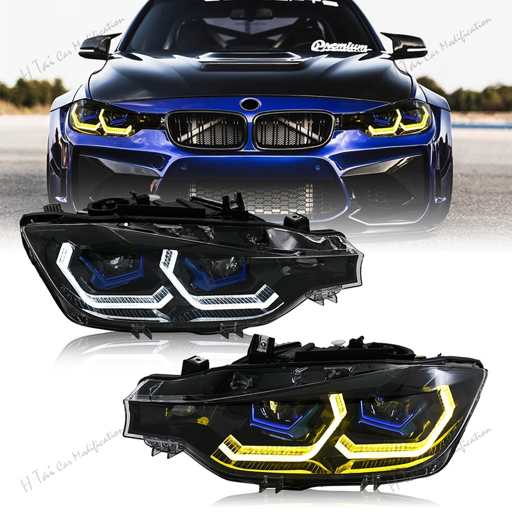 LED ヘッドライト 2013-2018 BMW 3 シリーズ F30 F31 320i 335i 340i 328d フロントライトヘッドランプ高低ビーム DRL ヘッドライトアセンブリ