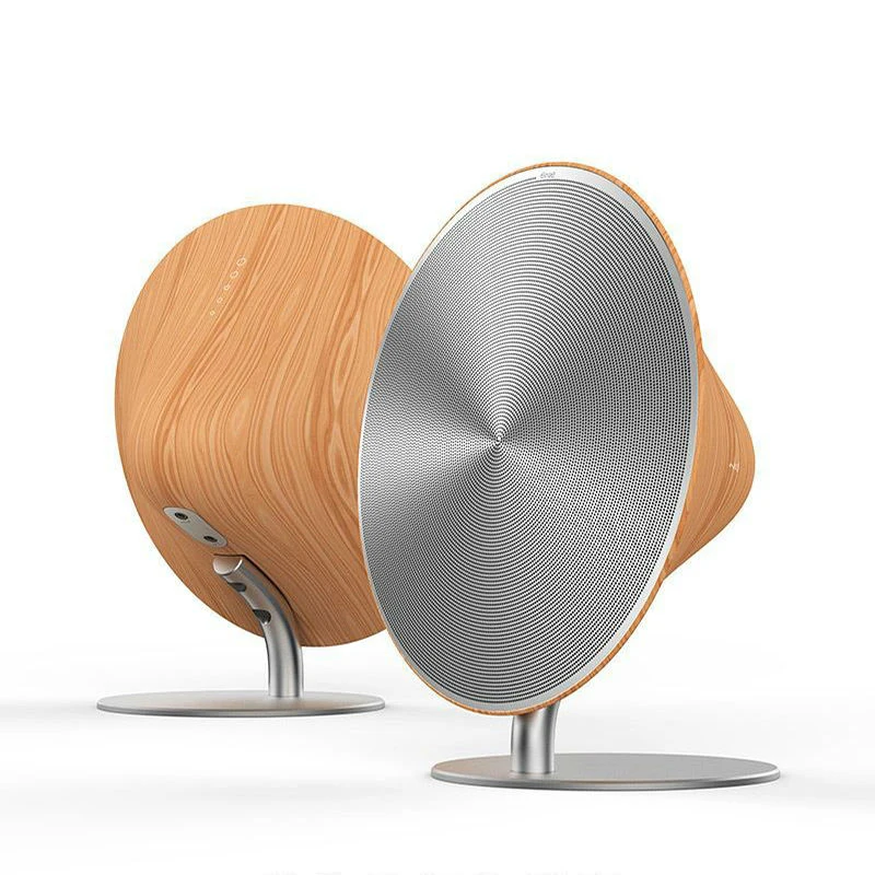 MINI330 レトロ木製 Bluetooth スピーカータッチ操作パネル小型デスクトップサブウーファーホーム Hi-Fi ステレオサウンドボックス Caixa De Som