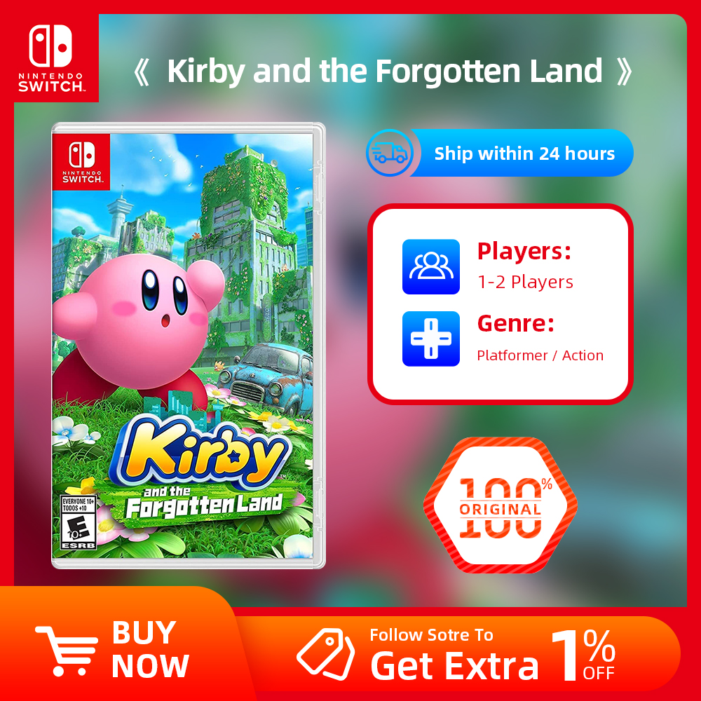 Nintendo Switch ゲームセール プラットフォーマー 星のカービィと忘れられた土地 13 言語対応 TV 卓上 ハンドヘルド