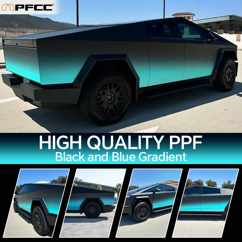テスラ Cyber​​truck 2024 DIY カラー PPF ペイント保護フィルム PPF TPU 車の色変更フィルムアンチスクラッチビニール車の Accessorie