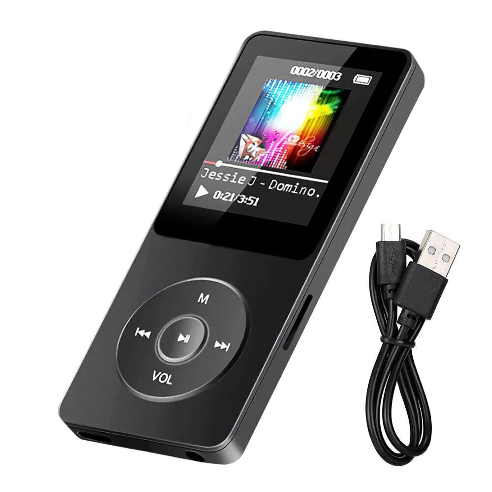 ワイヤレス BT Bluetooth 5.0 MP4 MP3 プレーヤー内蔵リチウム電池 HiFi ロスレスサウンド HD 画面表示ボイスレコーダー