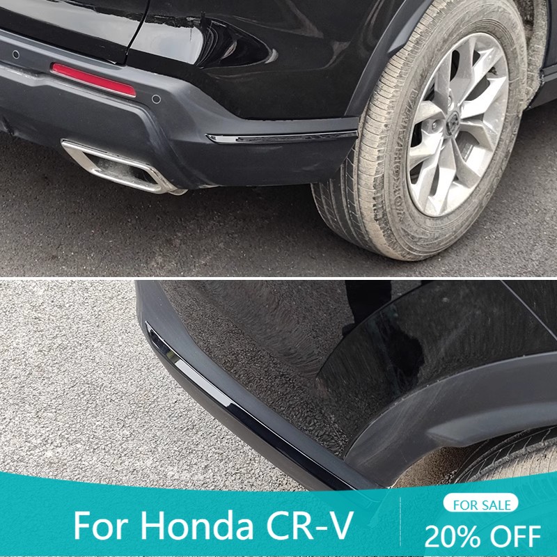 ホンダ CR-V CRV 2023 2024 2025 フロントリアバンパー保護コーナーガードアンチスクラッチストリップボディカバートリムフィットカーアクセサリー