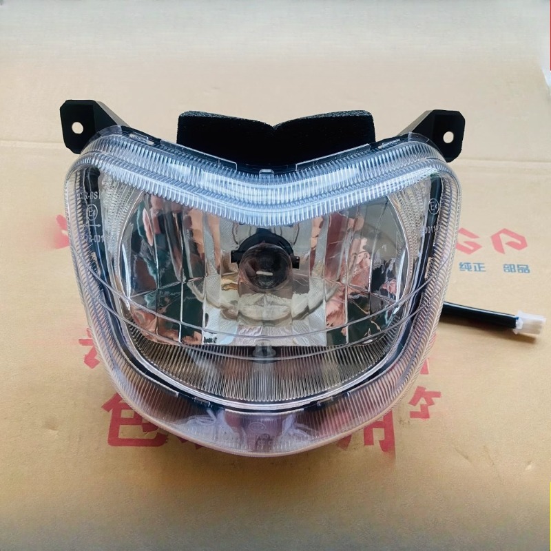 オートバイのヘッドライトアセンブリスズキ Haojue HJ125-7A-7D-7E フロント照明ヘッドランプメンテナンス交換部品