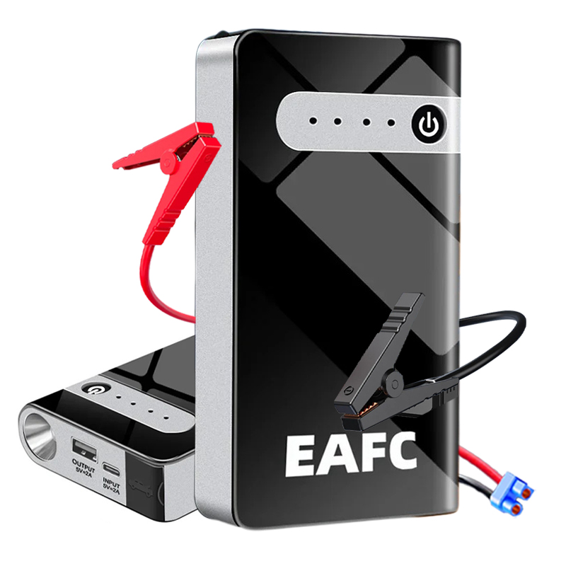 EAFC 600A 車緊急始動電源 600A 12V ポータブルミニ電源銀行バッテリー充電器として使用緊急 LED 懐中電灯