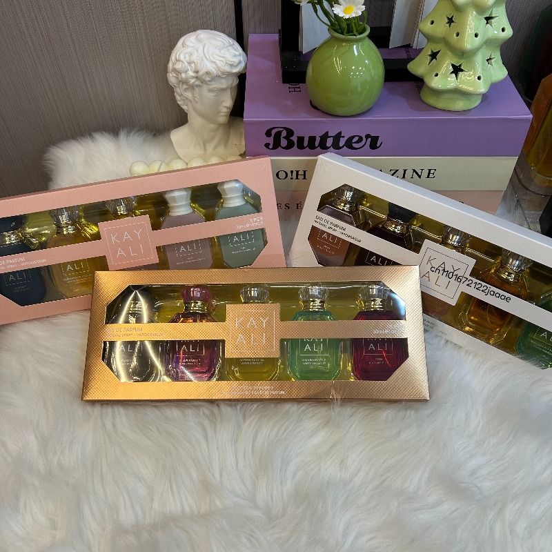 KAYALI Perfume Set 30ml*5 Eau De Parfum Collection Long Lasting Sweet Fruity Floral Vanilla Gourmand Luxury Unisex Gift Vanilla