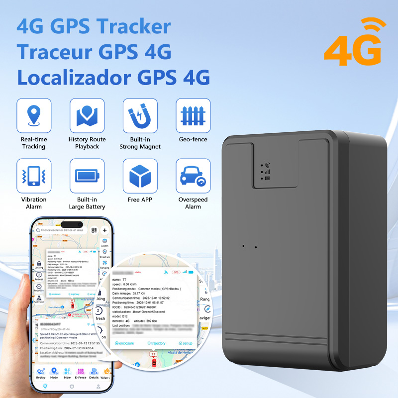 4 グラム車両 GPS ロケーター 20000mAh/10000mAh 車の GPS トラッカー盗難防止アラーム位置アプリリアルタイム GPS 追跡デバイス