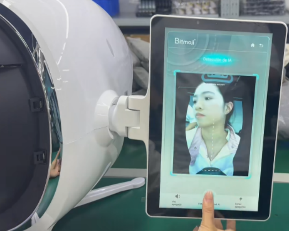 Facial AI Skin Scanner Analyzer 3D Facial Analyzer Machine Skin Tester Facial Analyze Equipment Salon er Machine Skin epilator