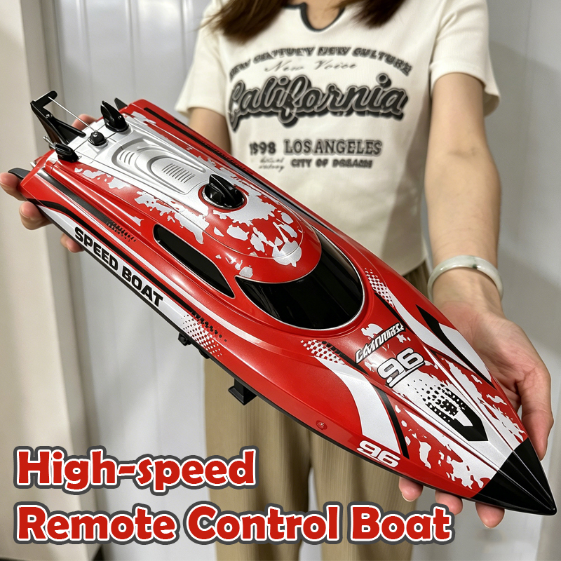 高速リモコンボート防水照明付き 25 キロ/h RC スピードボート屋外水電気おもちゃ子供のためのギフト