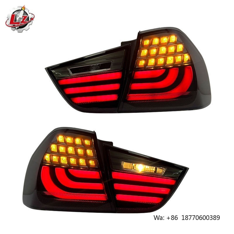 LED テールランプアセンブリ BMW 3 シリーズ E90 LCI 2009-2012 用、リアテールライトランプセット左右ペア、OE スタイルアップグレード照明