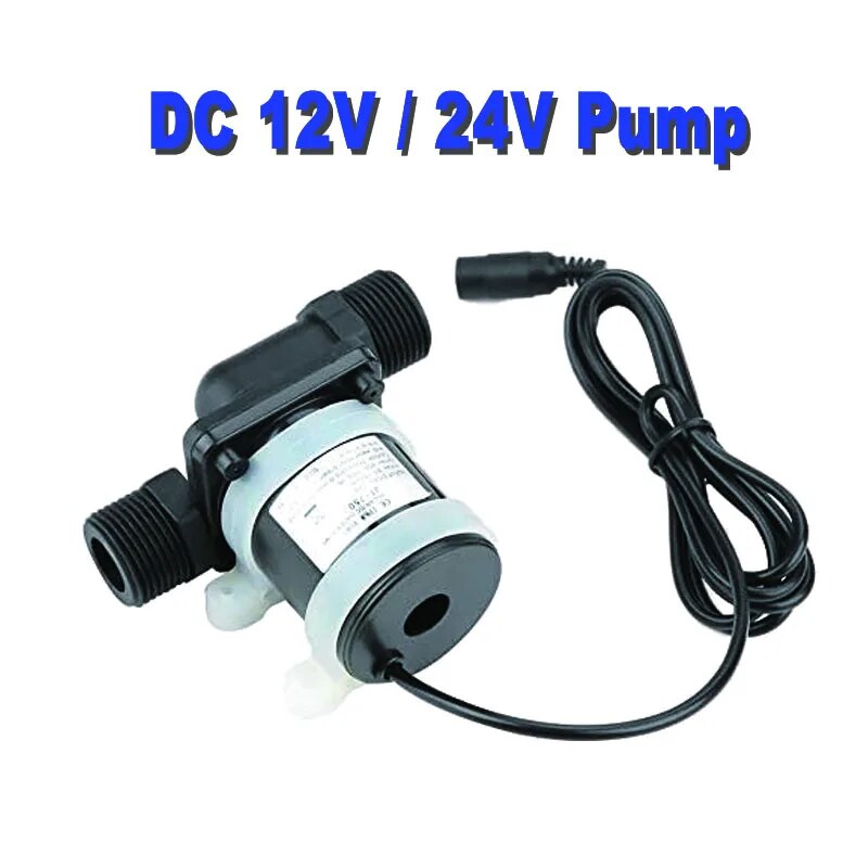JT-750 DC 12V 24V ブラシレスソーラーモーターウォーターポンプ給湯器シャワー床暖房ブースターポンプマイクロ水中ウォーターポンプ