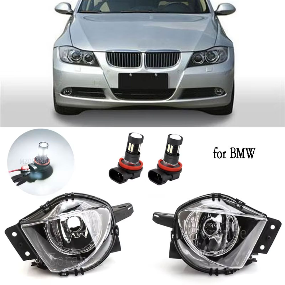 フォグランプ LED BMW E90 E91 328i 328xi 325i 325xi 330i 330xi 2005-2008 フロントバンパーフォグランプ LED DRL カーアクセサリー部品