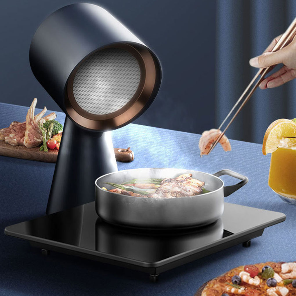 ポータブルミニデスクトップ屋内炊飯器フードモーターキャンピングカー用煙ファン便利な効率的な機能低ノイズ強力な吸引