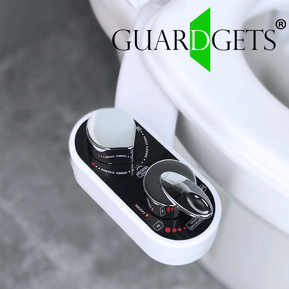 GUARDGETS ビデ 温冷温水便座アタッチメント シャッタフ噴霧器 日本語カバー ポータブル 非電気