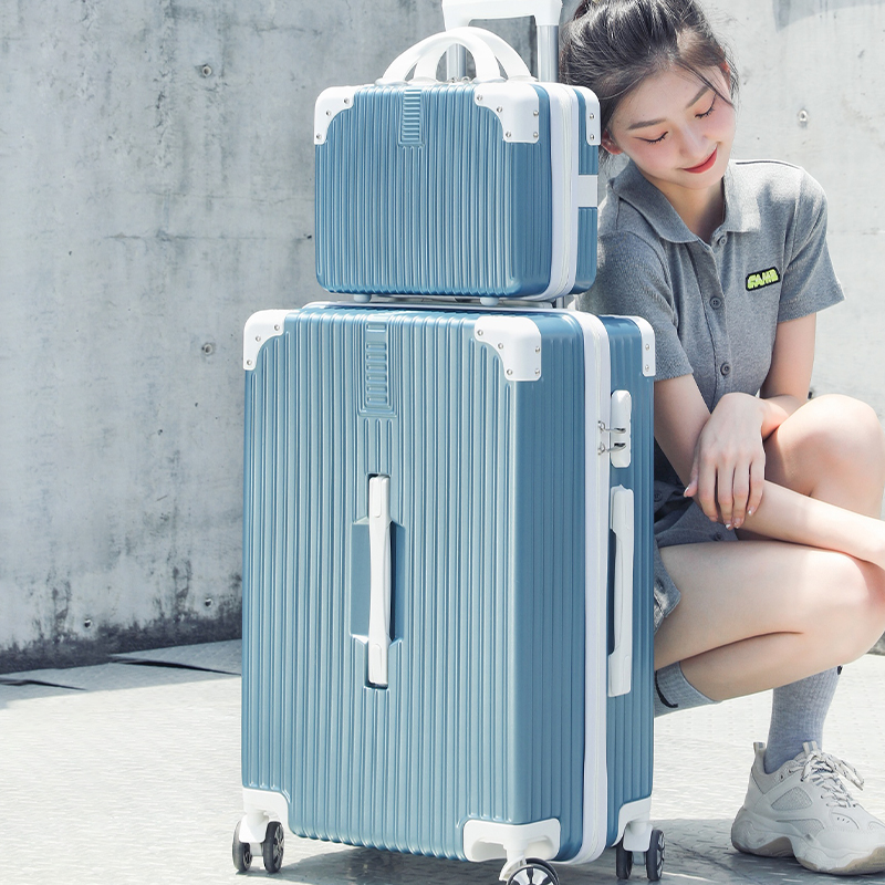 多機能荷物 USB ポート充電旅行スーツケースセットキャビンキャリア 20 22 インチスピナースーツケース
