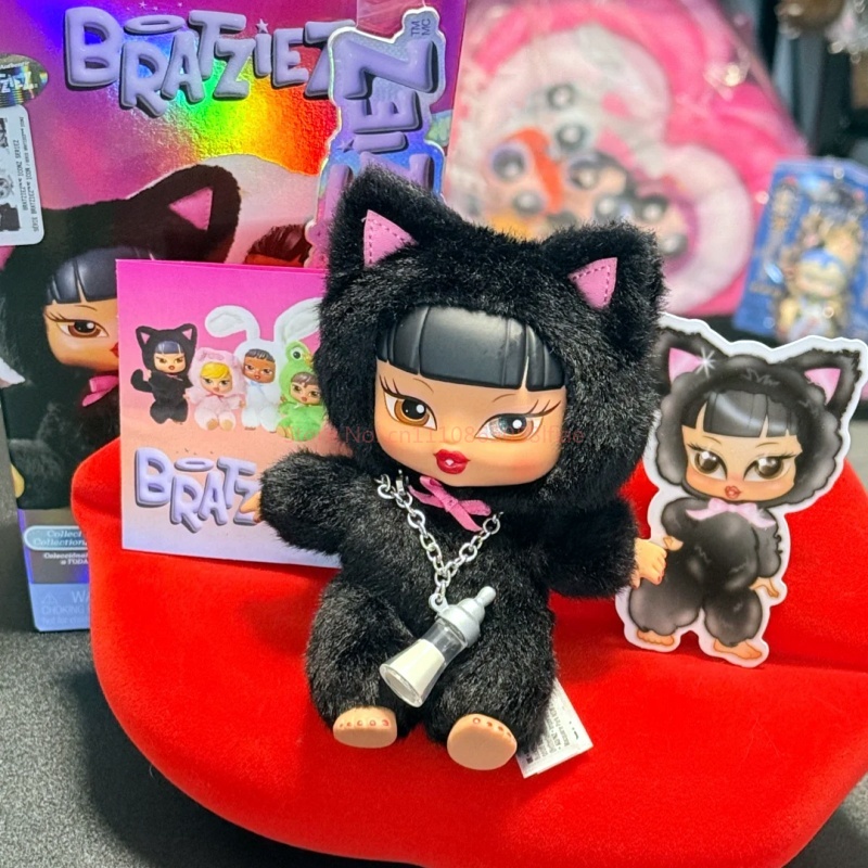 新しいサプライズ人形 Bratz Bratziez Iconz 人形シリーズかわいいミニトレンディなアニメフィギュアミステリーボックスデスクトップ装飾品キーホルダーおもちゃギフト