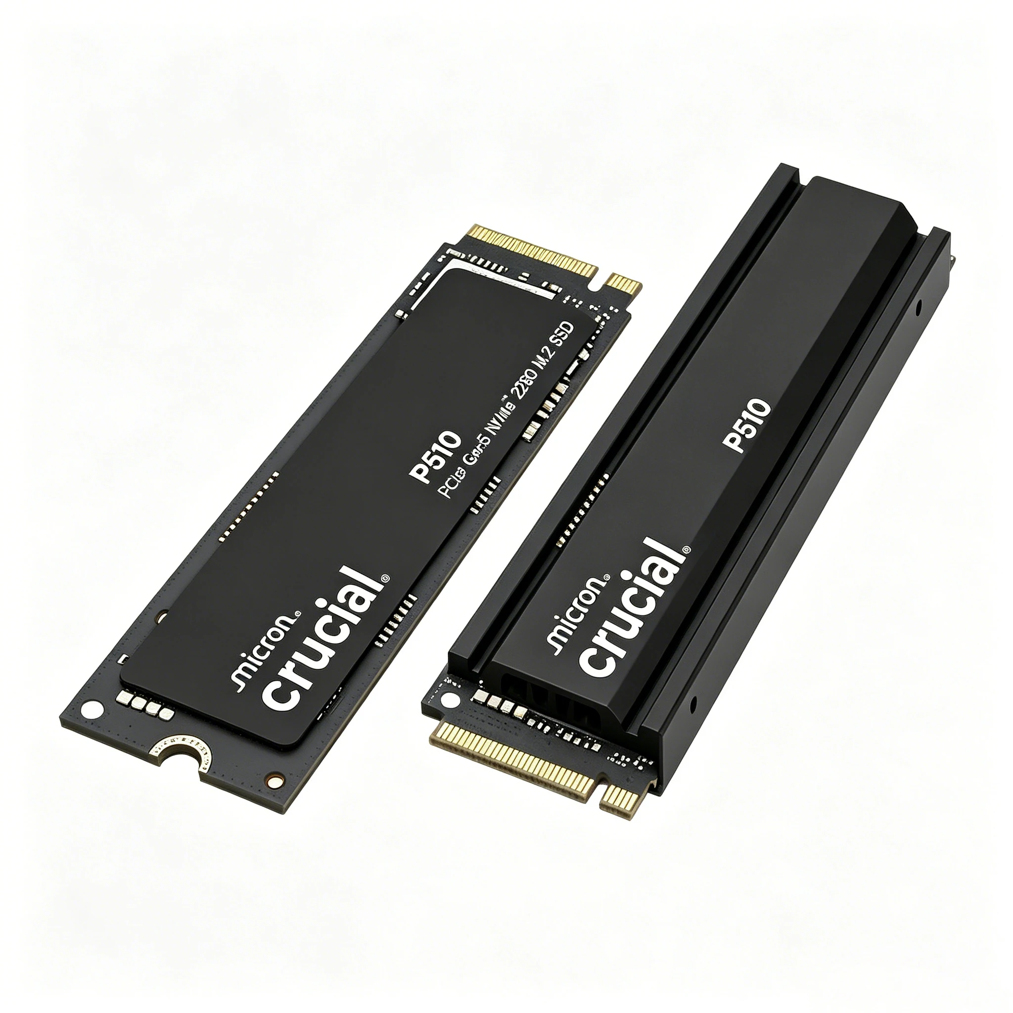 Crucial P510 1TB NVMe SSD 最大 11000MB/s PCIe 5.0 M.2 2280 内蔵ソリッド ステート ドライブ、デスクトップ PC および PS5 と互換性あり
