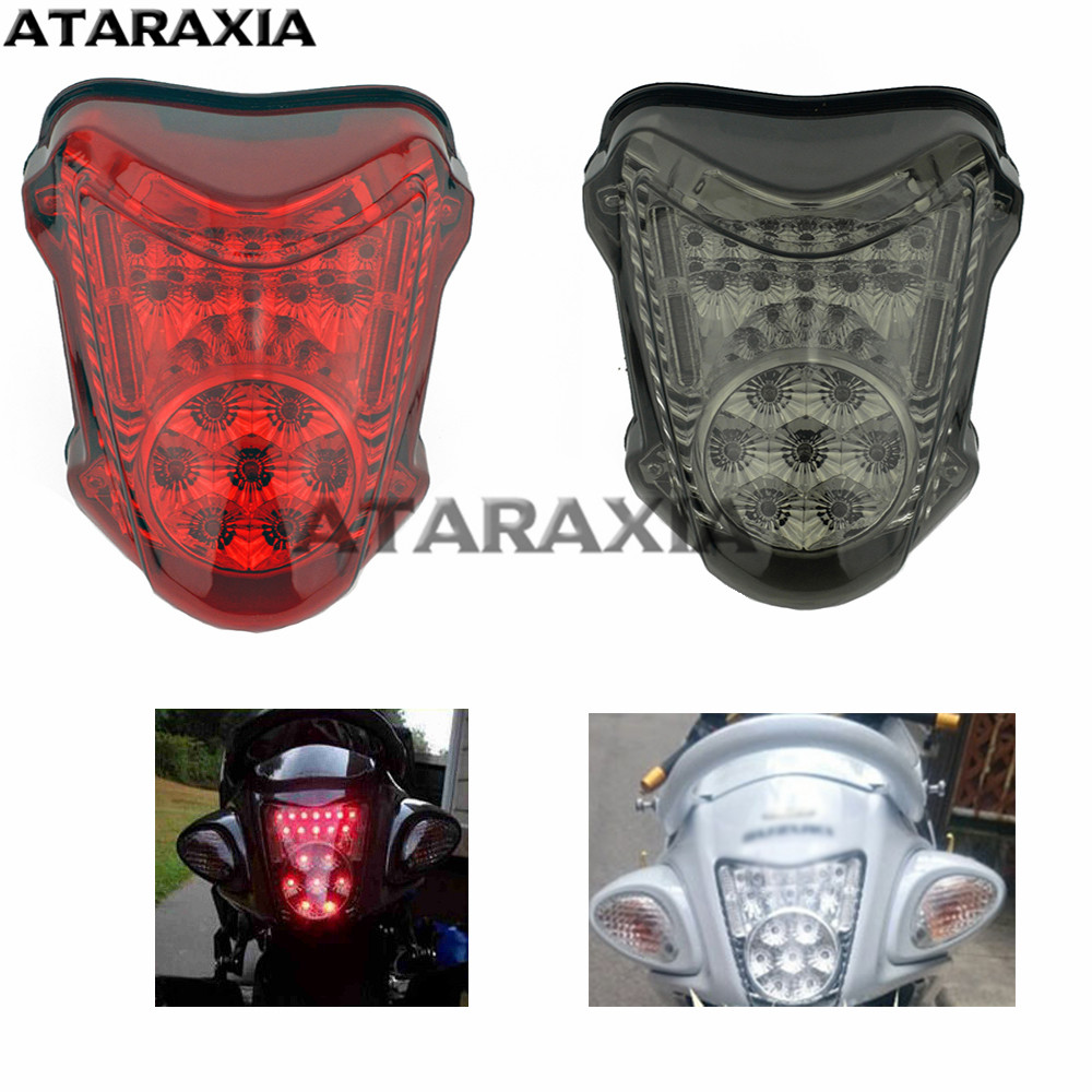オートバイ LED テールライトテールライトウインカーリアテールライトブレーキウインカーライトスズキ隼 GSXR1300 2008-2016