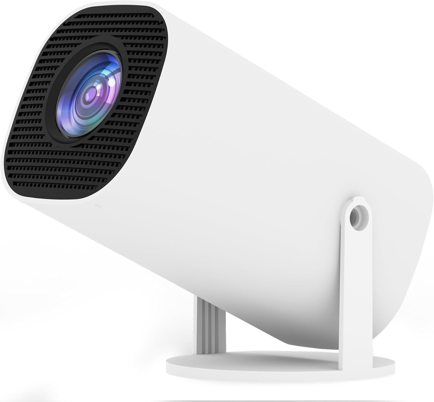 WiFi および Bluetooth 付きポータブル プロジェクター、ネイティブ 720P、4K 1080p サポート、ビデオ システム付き屋内/屋外ムービー プロジェクター