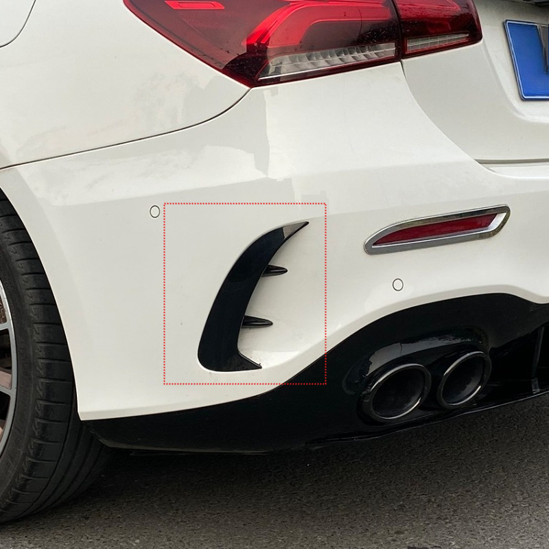 メルセデス · ベンツアクセサリー CLA W177 セダン A45 A35 A180 A200 A220 AMG 2019 リアバンパースポイラーサイドカナードエアベントカバー