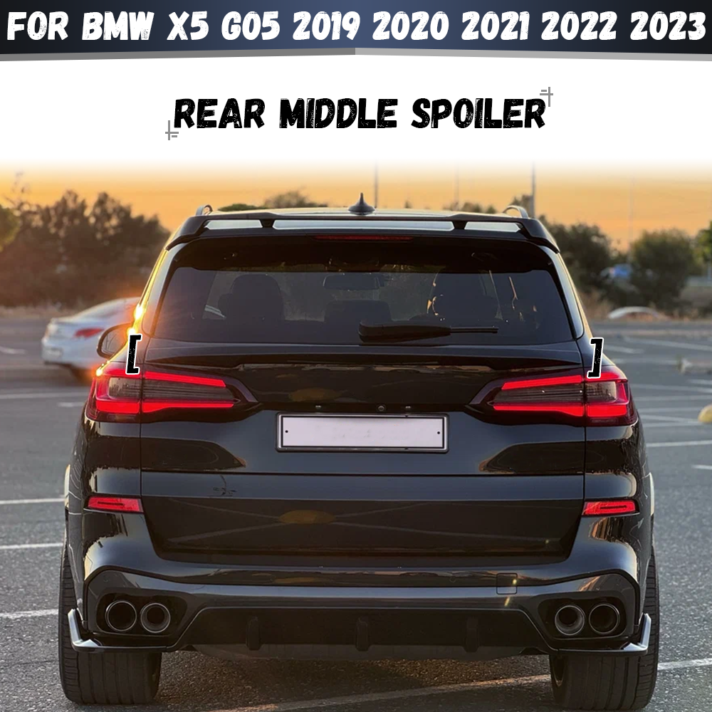 車のリアトランクスポイラー BMW X5 G05 2019 2020 2021 2022 2023 リア中蓋尾翼スプリッターボディキット