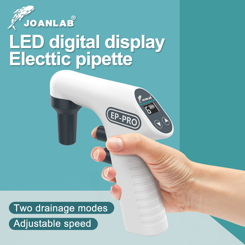 JOANLAB ラボ用ピペットコントローラー 自動ピペット実験装置 電子ピペットポンプ 110V～220V