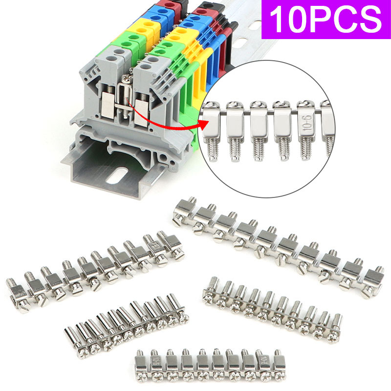 10 ピース/ロット FBI10-6 短絡ストリップ UK-2.5B 端子センター接続 UK-5N/6N シリーズブリッジピース FBI10-5 FBI10-8 FBI10-12