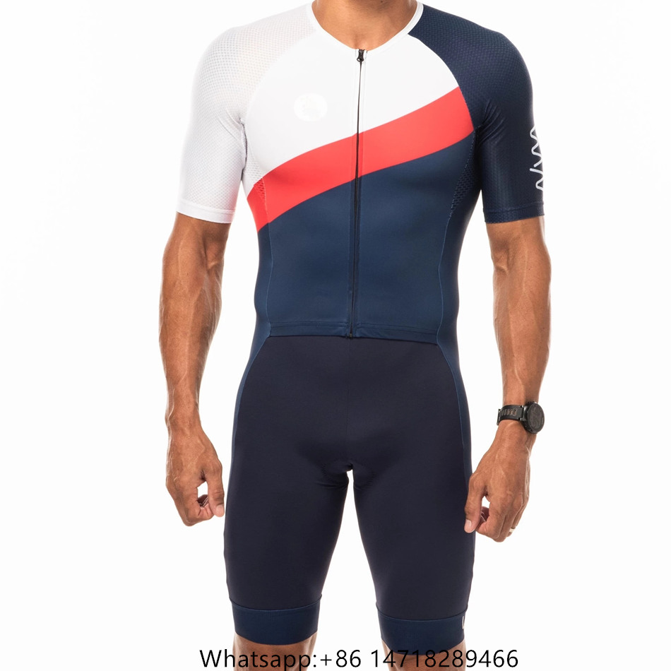 トライアスロン スーツ メンズ 半袖 トライスーツ 水泳 サイクリング ランニング スピードスーツ スポーツ プロフェッショナル スキンスーツ ワンピース タイツ