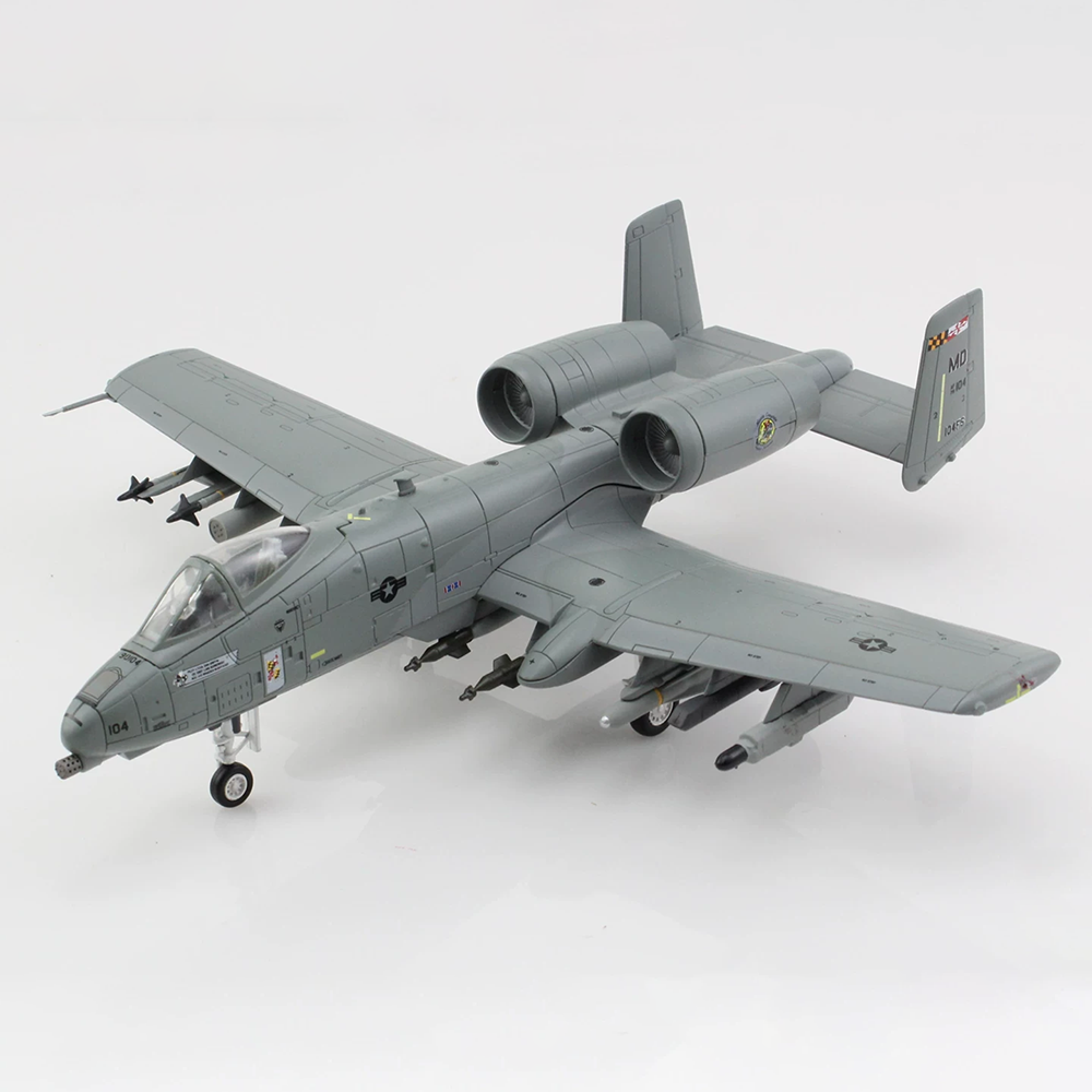 ダイキャスト 1:72 スケール A-10C 「メリーランドフェアウェル」シミュレーション合金静的航空機模型玩具ギフトコレクションお土産