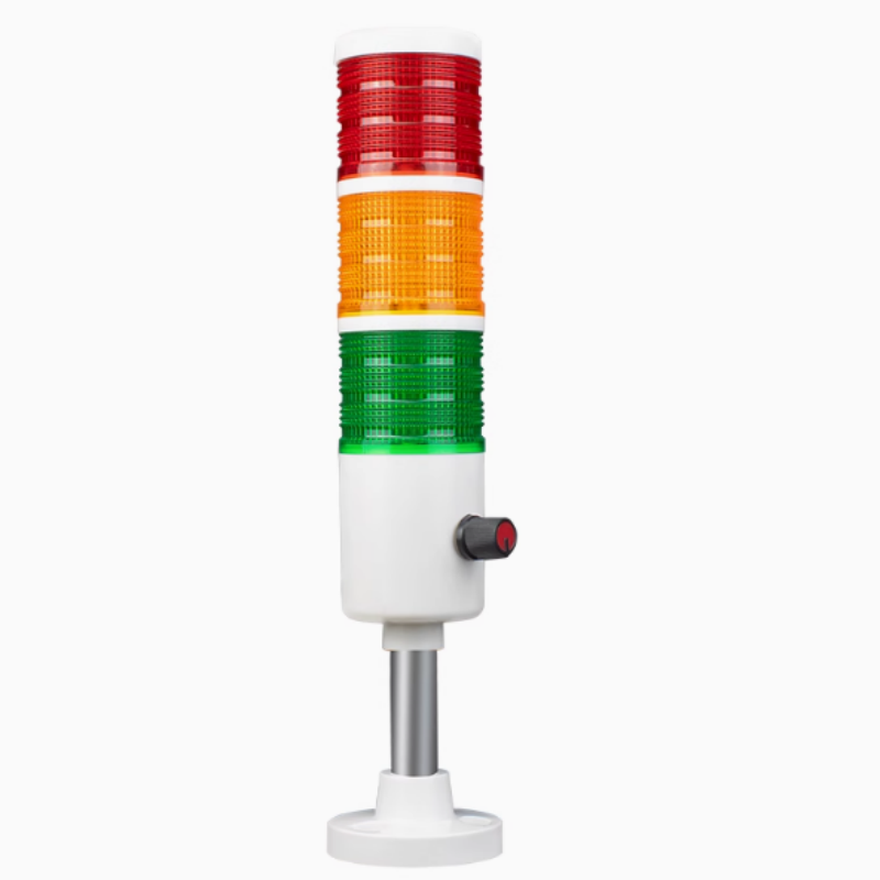 Led Three-Color Alarm Indicator Light t50-3tj Adjustable-Volume Sound Light Alarm Device Dc24v Ac220v Warning Light