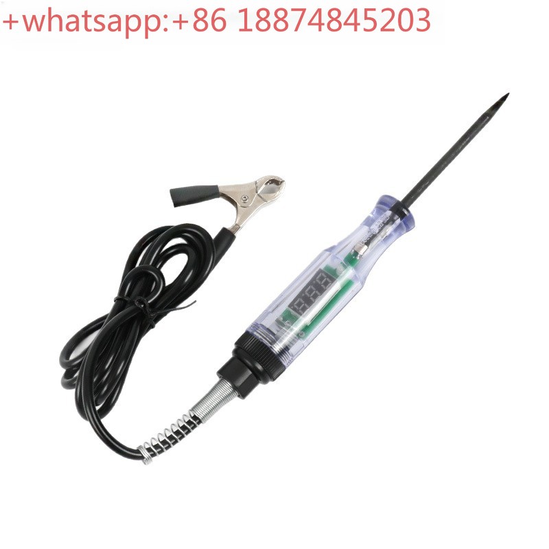 1 個デジタルテストランプ電気ペン 12v24v36v ライン検出、電気検査、電気技師特定のメンテナンス