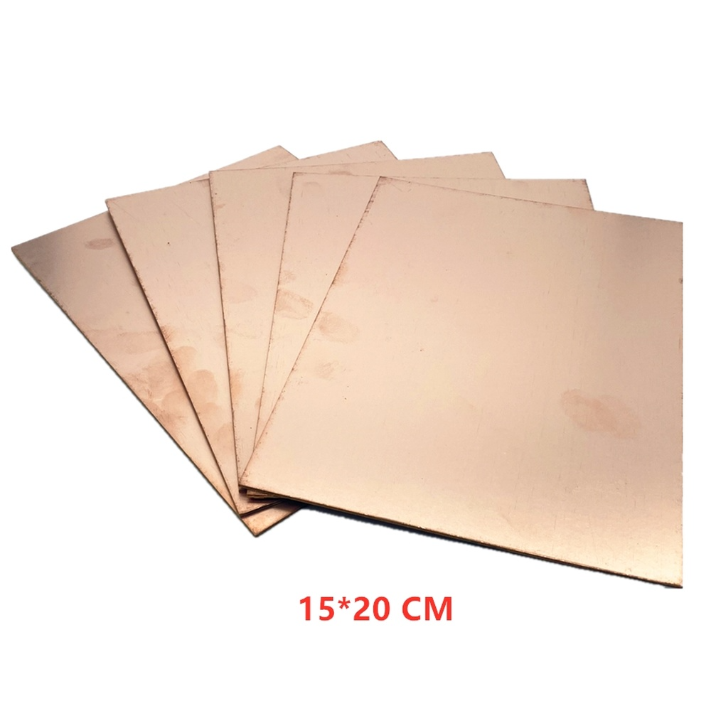 5 個の PF PCB 15*20cm (15x20cm/150x200x1.5mm) 片面銅クラッドプレート - DIY PCB キットラミネート回路基板