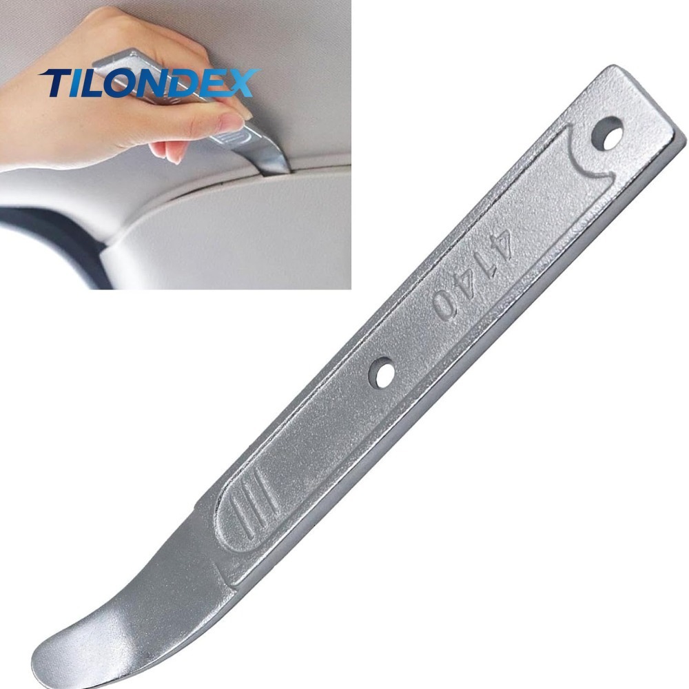 TILONDEX ヘビーデューティ 4140 スチールプライバー耐久性のあるボディ修復ツール自動車板金室内装飾トリム除去用
